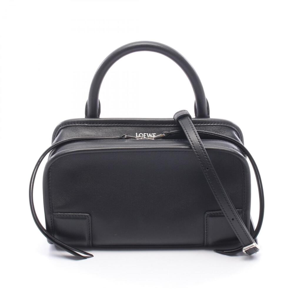 Loewe Amazona Handbag Leather Black New